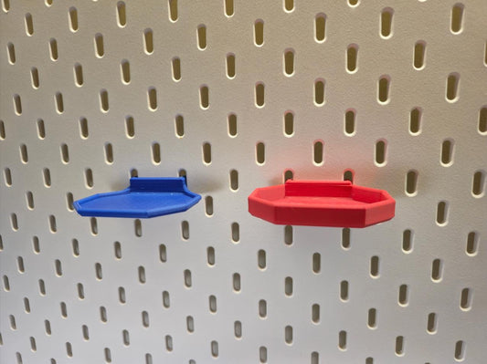 TinkerBit Slim-Profile Figure Shelf for IKEA SKÅDIS | Low-Profile Minimalist Display | Light-Duty Floating Stand