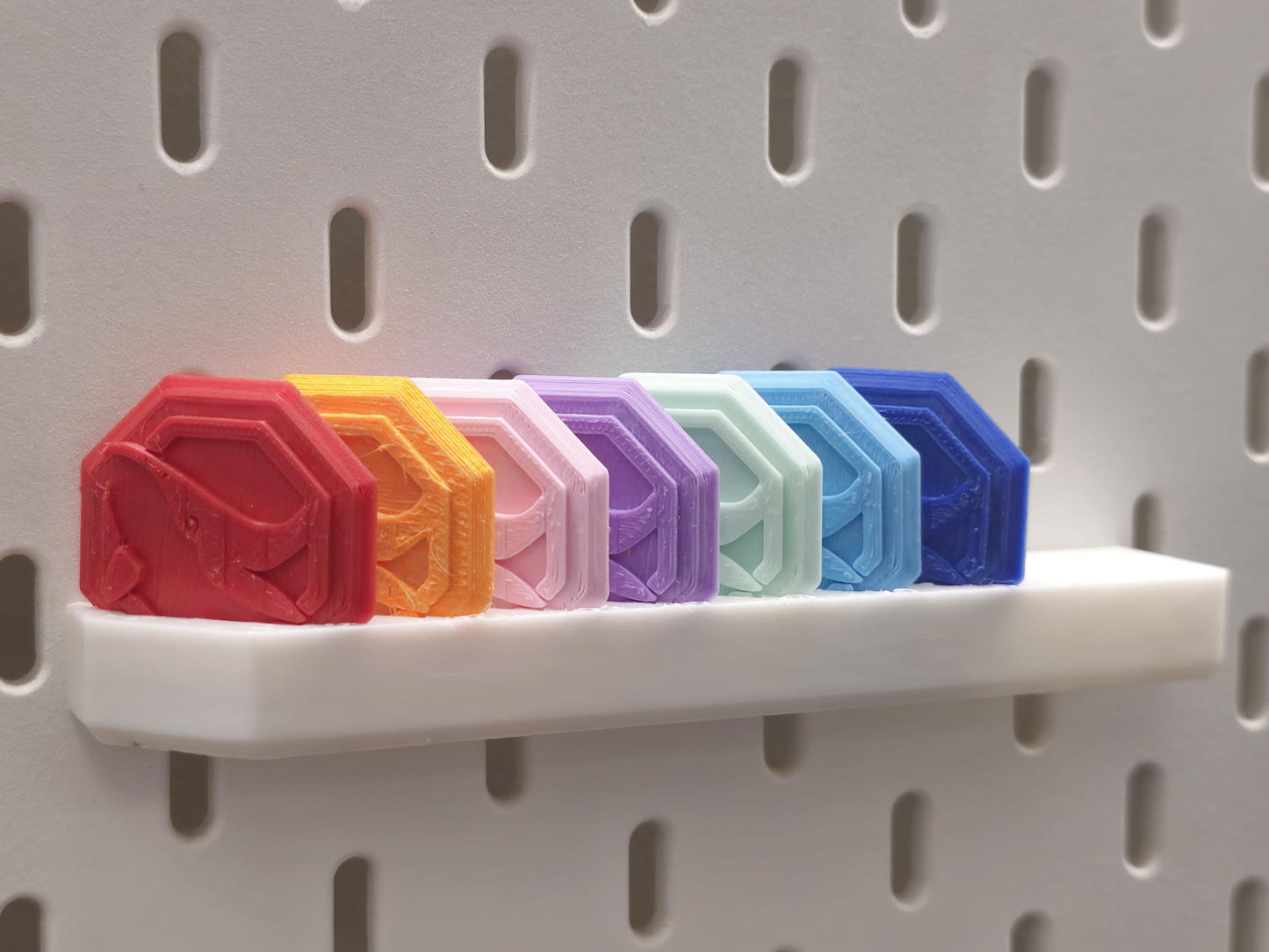 TinkerBit IKEA SKÅDIS Pegboard Mount | Phone Tablet Dock for iPad Kindle Smartphones