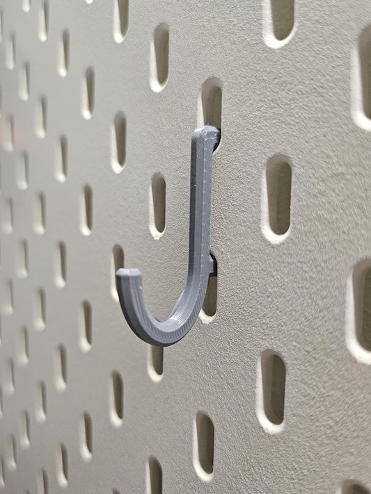 TinkerHook Round for IKEA SKÅDIS | Skadis Hook | 5, 10, or 15 Pack