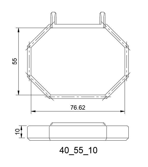 TinkerBit Slim-Profile Figure Shelf for IKEA SKÅDIS | Low-Profile Minimalist Display | Light-Duty Floating Stand