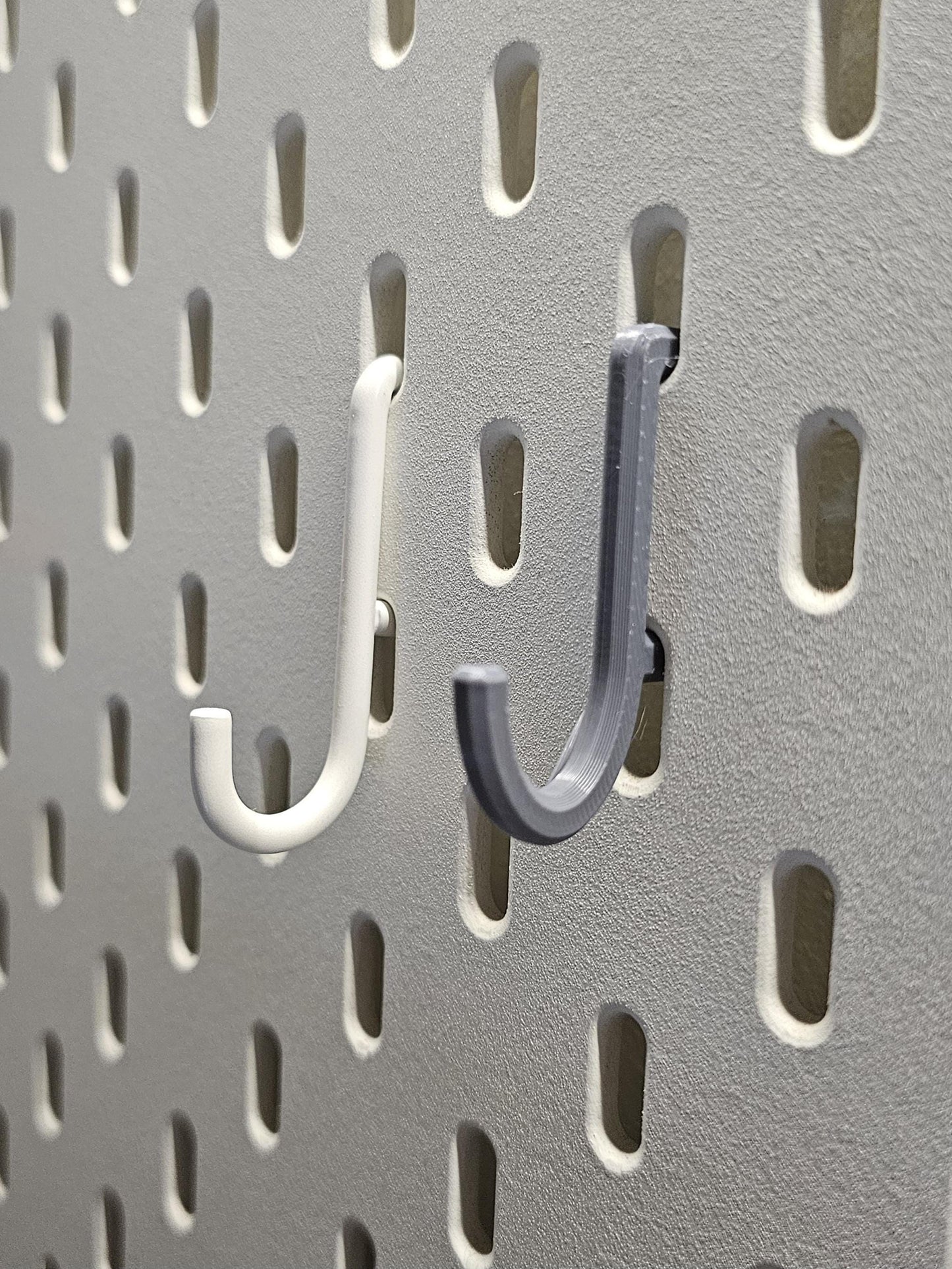 TinkerHook Round for IKEA SKÅDIS | Skadis Hook | 5, 10, or 15 Pack
